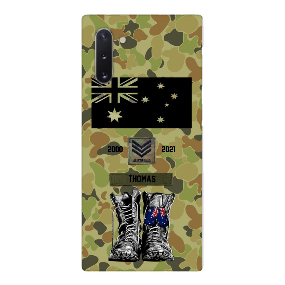 Personalized Australian Army Camo Phone Case Printed QTDT3003