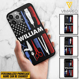 Personalized Barber Flag US Phone Case Printed M3Q 3003