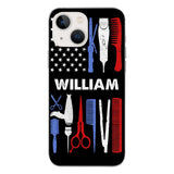 Personalized Barber Flag US Phone Case Printed M3Q 3003