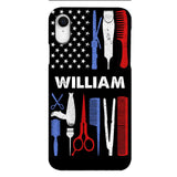 Personalized Barber Flag US Phone Case Printed M3Q 3003