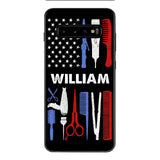 Personalized Barber Flag US Phone Case Printed M3Q 3003