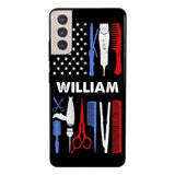 Personalized Barber Flag US Phone Case Printed M3Q 3003