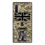 Personalized UK Army Camo Phone Case Printed QTDT3003