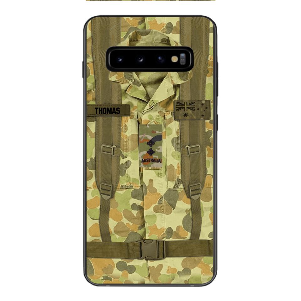 Personalized Australian Army Camo Phone Case Printed 3T 3003