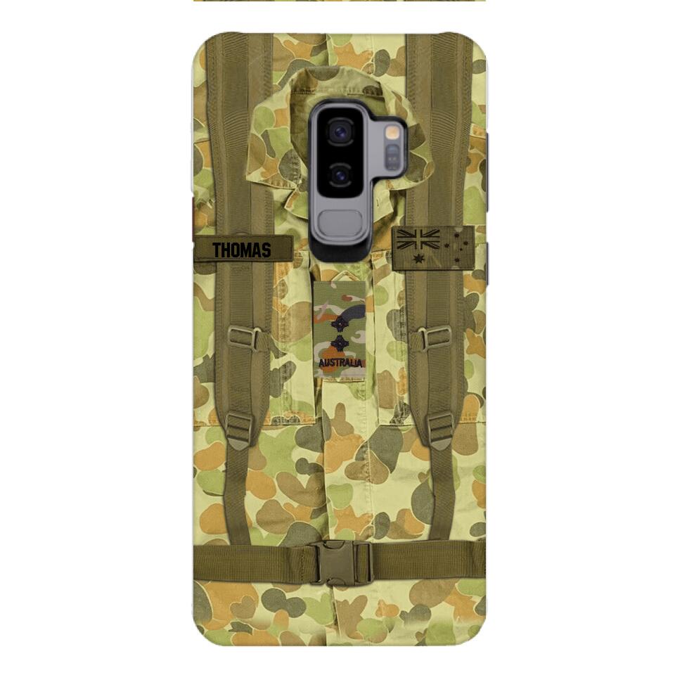 Personalized Australian Army Camo Phone Case Printed 3T 3003
