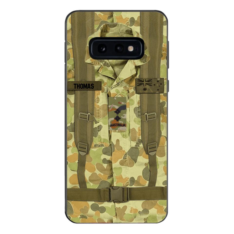 Personalized Australian Army Camo Phone Case Printed 3T 3003