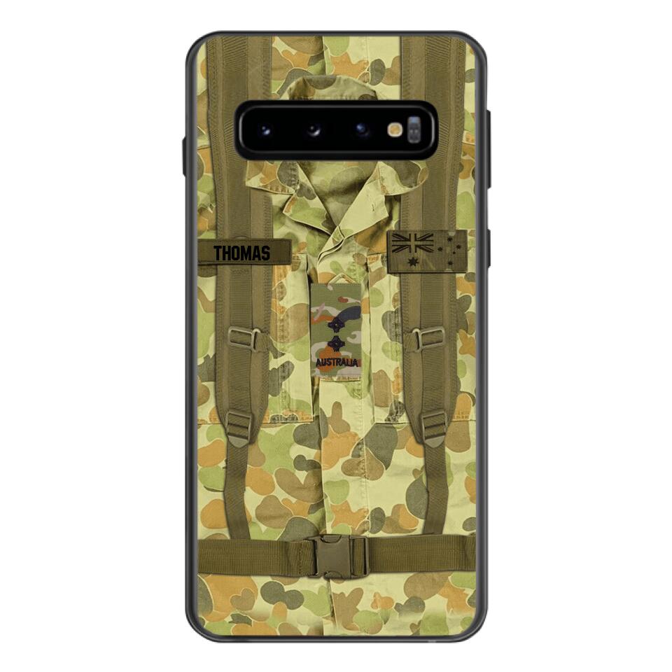 Personalized Australian Army Camo Phone Case Printed 3T 3003