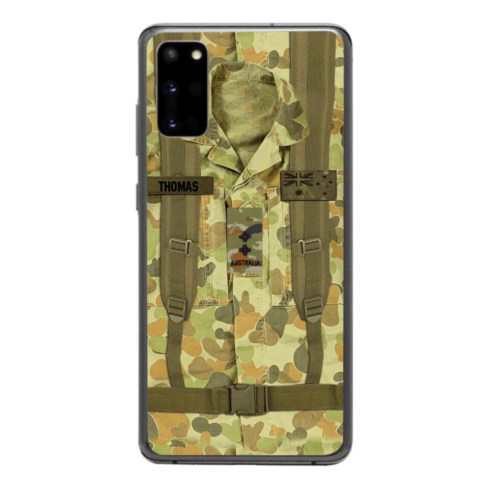 Personalized Australian Army Camo Phone Case Printed 3T 3003