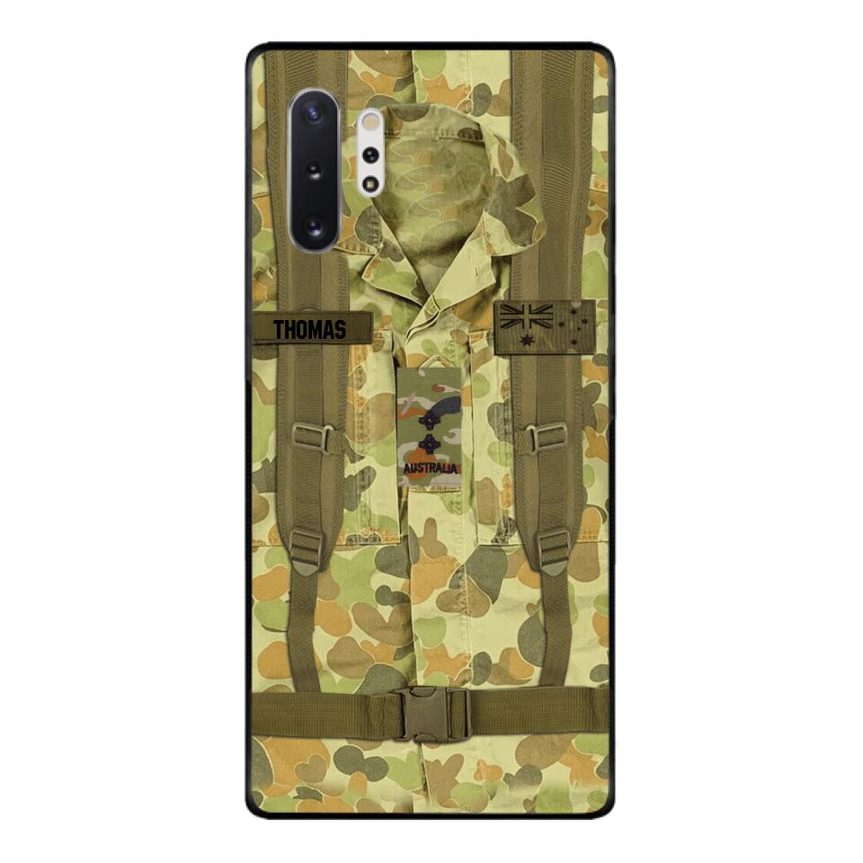 Personalized Australian Army Camo Phone Case Printed 3T 3003