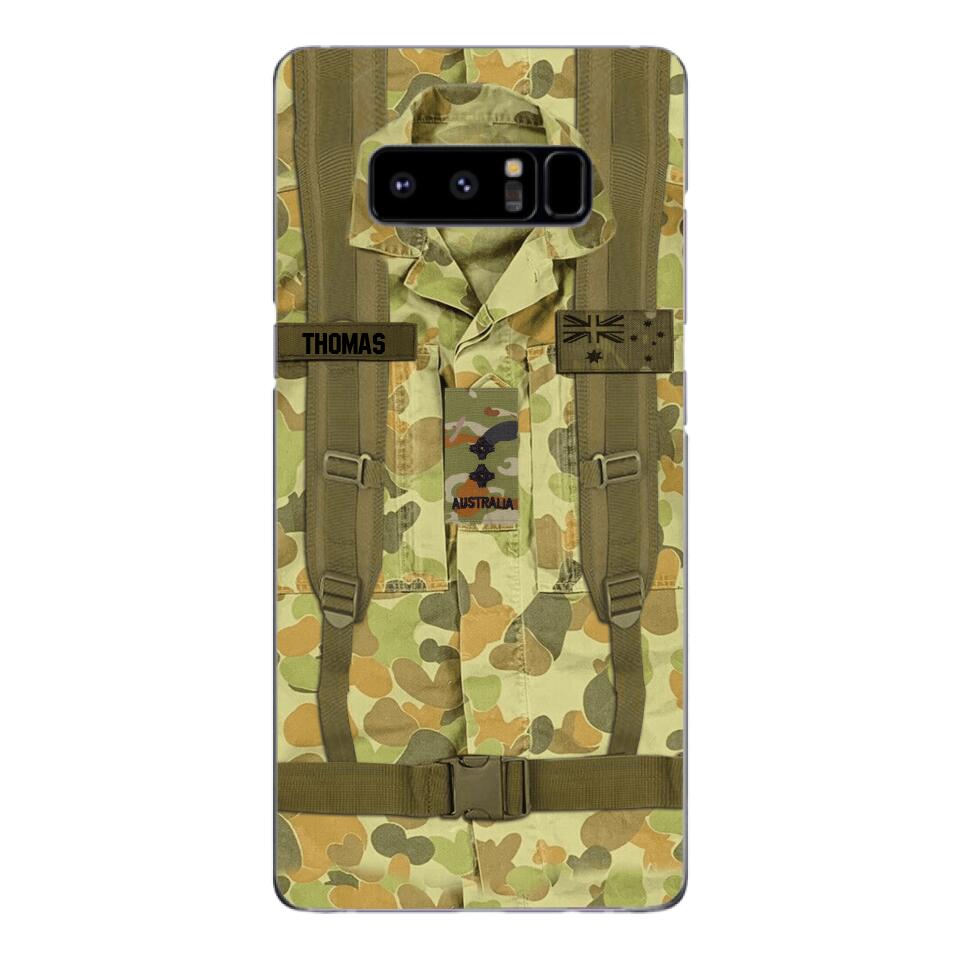 Personalized Australian Army Camo Phone Case Printed 3T 3003