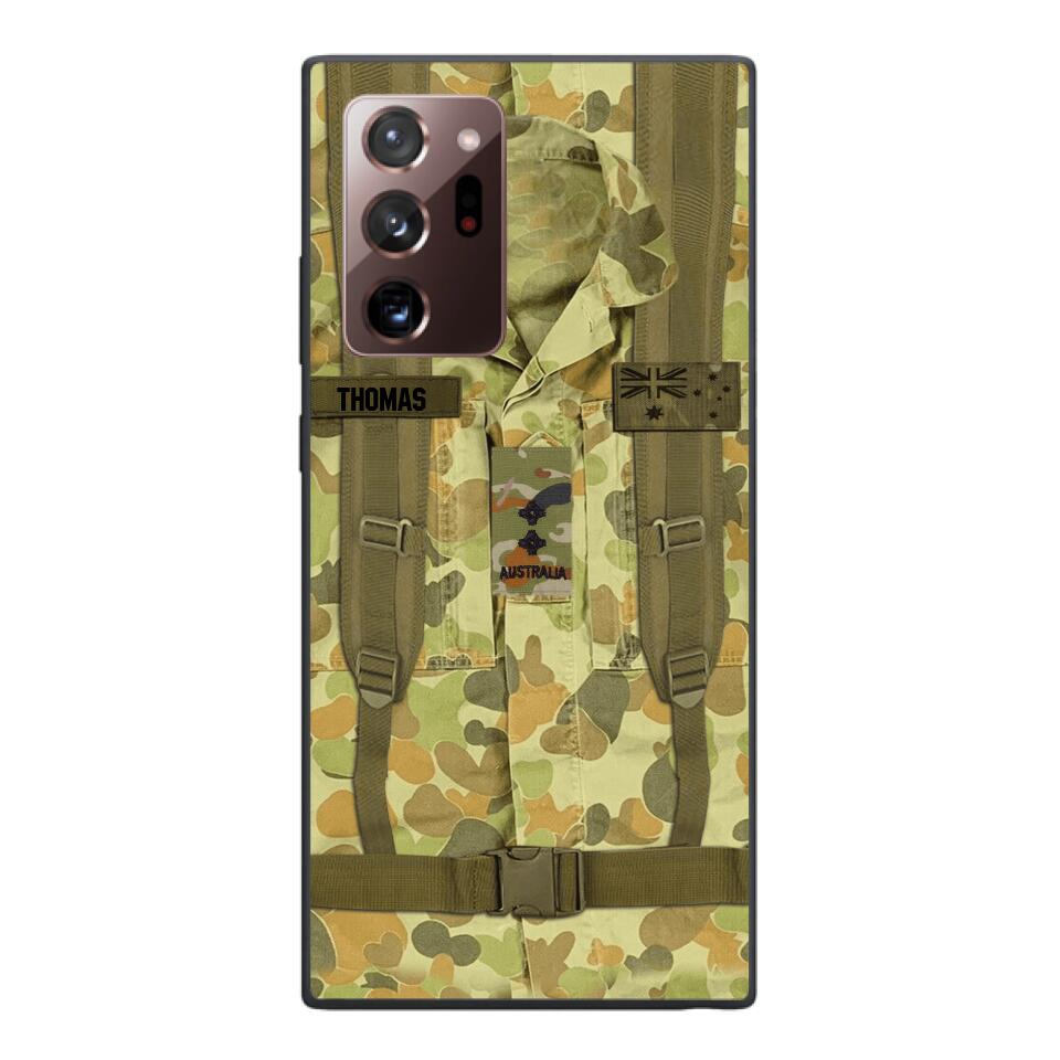 Personalized Australian Army Camo Phone Case Printed 3T 3003