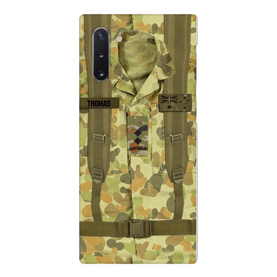 Personalized Australian Army Camo Phone Case Printed 3T 3003
