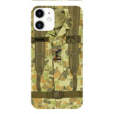 Personalized Australian Army Camo Phone Case Printed 3T 3003