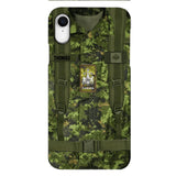 Personalized Canadian Army Camo Phone Case Printed 3T 3003