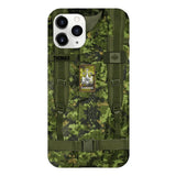 Personalized Canadian Army Camo Phone Case Printed 3T 3003