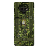 Personalized Canadian Army Camo Phone Case Printed 3T 3003