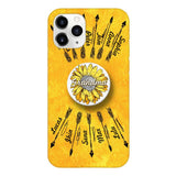 Personalized Grandma Kid Phone Case + Grip Printed 22MAR-MQ30