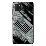 Personalized U.S Airforce Veteran Camo Phone Case Printed QTDT3103