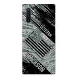 Personalized U.S Airforce Veteran Camo Phone Case Printed QTDT3103
