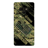 Personalized U.S Navy Veteran Camo Phone Case Printed QTDT3103
