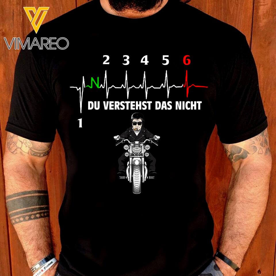 Personalized Du Verstehst Das Nicht Tshirt Printed QTHC3103