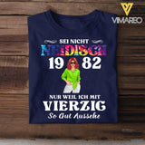 Personalized Sei Nicht Neidisch Germany Woman Tshirt Printed QTTN3103