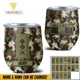 Personalized Irish Soldier/Veterans Tumbler Printed 22MAR-HQ31