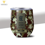 Personalized Irish Soldier/Veterans Tumbler Printed 22MAR-HQ31