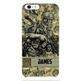 Personalized Austrian Soldier/Veterans Phone Case Printed 22MAR-LN31