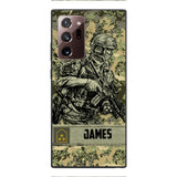 Personalized Austrian Soldier/Veterans Phone Case Printed 22MAR-LN31