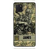 Personalized Austrian Soldier/Veterans Phone Case Printed 22MAR-LN31