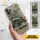 Personalized British Soldier/Veterans Phone Case Printed 22MAR-LN31