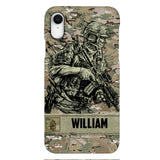 Personalized U.S Soldier/Veterans Phone Case Printed 22MAR-LN31