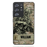 Personalized U.S Soldier/Veterans Phone Case Printed 22MAR-LN31