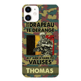 Personalized Belgian Soldier/Veterans Phone Case Printed 22MAR-QH31
