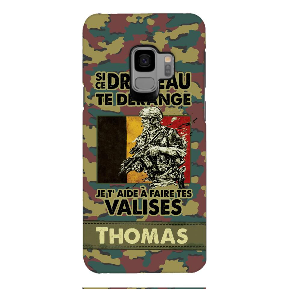 Personalized Belgian Soldier/Veterans Phone Case Printed 22MAR-QH31