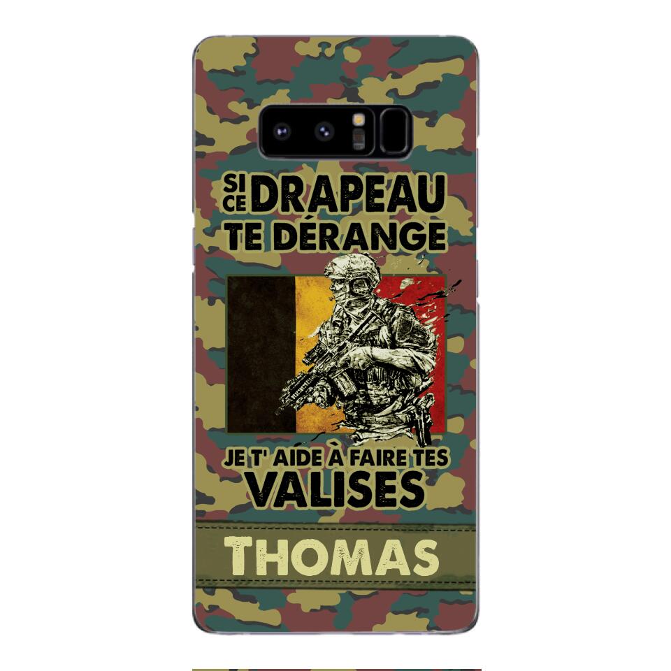 Personalized Belgian Soldier/Veterans Phone Case Printed 22MAR-QH31