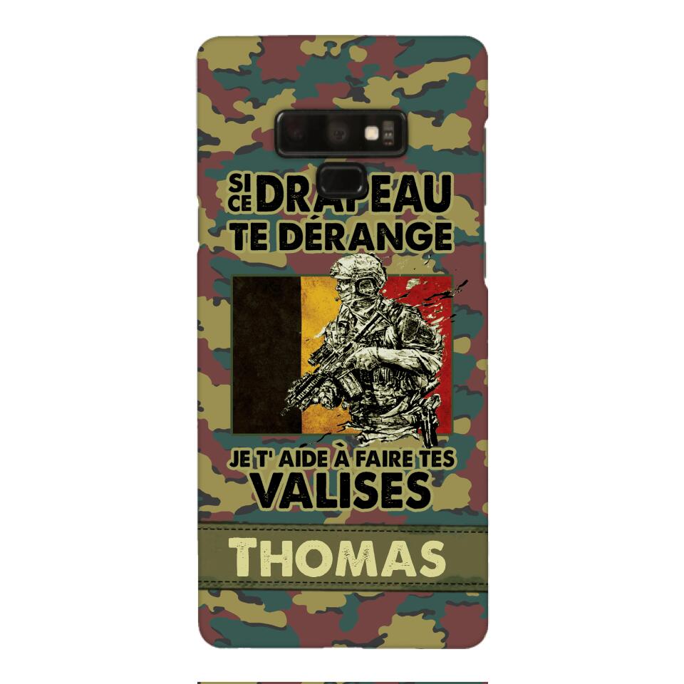 Personalized Belgian Soldier/Veterans Phone Case Printed 22MAR-QH31