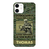 Personalized Spanish Soldier/Veterans Phone Case Printed 22MAR-QH31