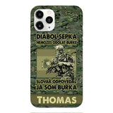 Personalized Spanish Soldier/Veterans Phone Case Printed 22MAR-QH31