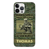 Personalized Spanish Soldier/Veterans Phone Case Printed 22MAR-QH31