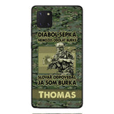 Personalized Spanish Soldier/Veterans Phone Case Printed 22MAR-QH31