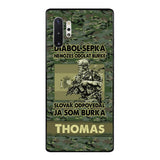 Personalized Spanish Soldier/Veterans Phone Case Printed 22MAR-QH31
