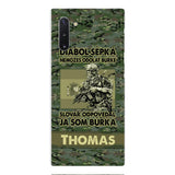 Personalized Spanish Soldier/Veterans Phone Case Printed 22MAR-QH31