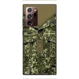 Personalized Danish Soldier/Veterans Phone Case Printed 22MAR-HQ31
