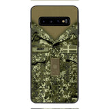 Personalized Danish Soldier/Veterans Phone Case Printed 22MAR-HQ31
