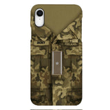 Personalized Polish Soldier/Veterans Phone Case Printed 22MAR-HQ31