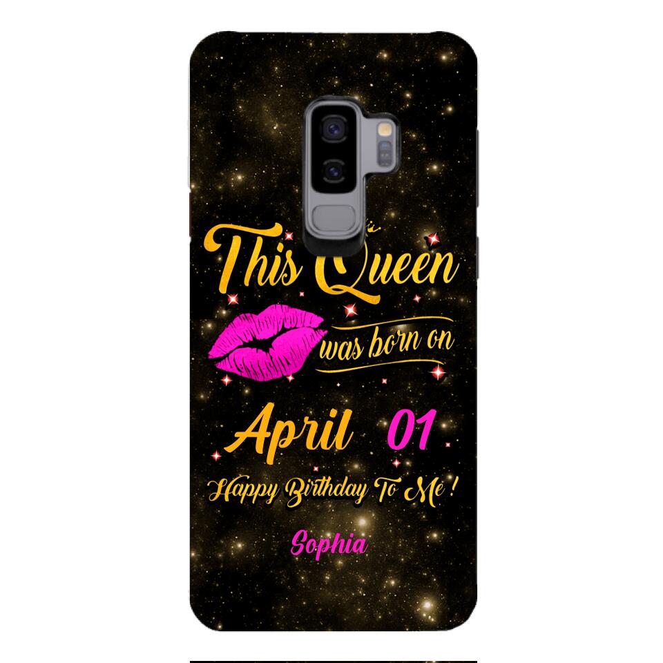 Personalized Birthday's Girl Phone Case Printed V3Q 0104