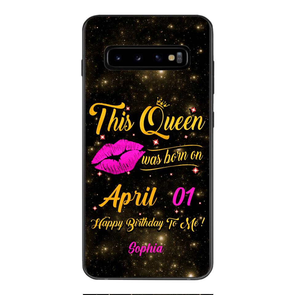 Personalized Birthday's Girl Phone Case Printed V3Q 0104