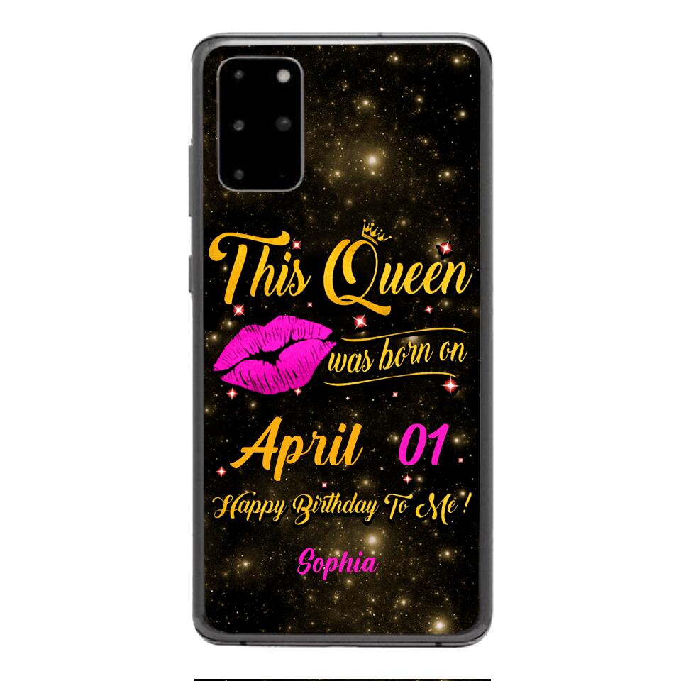 Personalized Birthday's Girl Phone Case Printed V3Q 0104